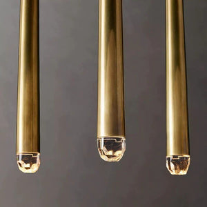 Aquitaine Modern Linear Dining Room Chandelier 48"