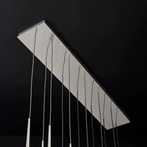 Aquitaine Modern Linear Chandelier 60"