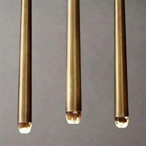 Aquitaine Modern Linear Dining Room Chandelier 72"