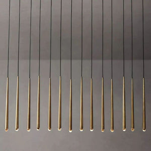 Aquitaine Modern Linear Dining Room Chandelier 72"