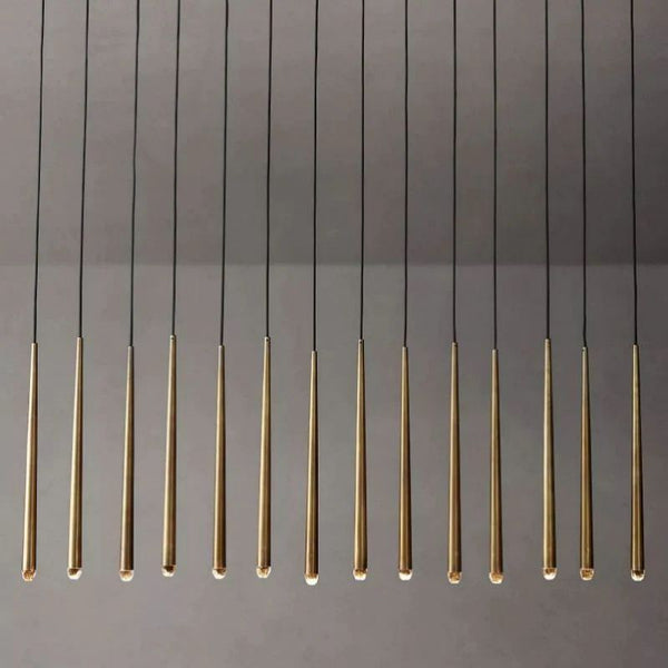 Aquitaine Modern Linear Dining Room Chandelier 72"