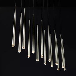 Aquitaine Modern Linear Dining Room Chandelier 72"