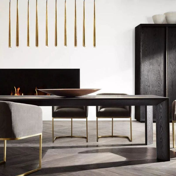 Aquitaine Modern Linear Dining Room Chandelier 72"