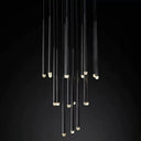 Aquitaine Modern Round Bed Room Chandelier 30"