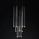 Aquitaine Modern Round Chandelier 18"