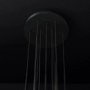 Aquitaine Modern Round Chandelier 18"