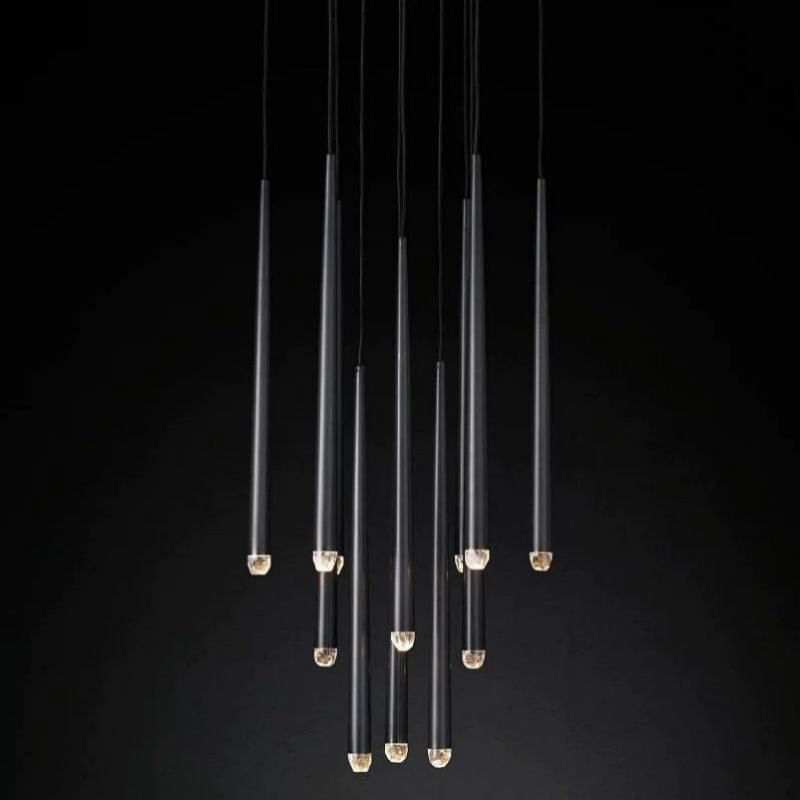 Aquitaine Modern Round Bed Room Chandelier 24"