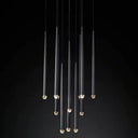 Aquitaine Modern Round Bed Room Chandelier 24"