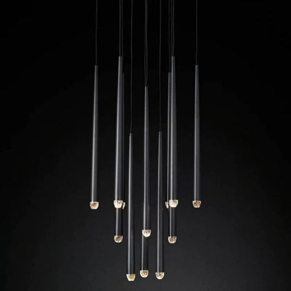 Aquitaine Modern Round Bed Room Chandelier 24"