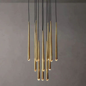 Aquitaine Modern Round Bed Room Chandelier 24"