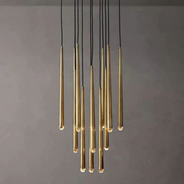 Aquitaine Modern Round Bed Room Chandelier 24"