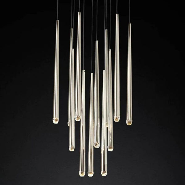 Aquitaine Modern Round Bed Room Chandelier 24"