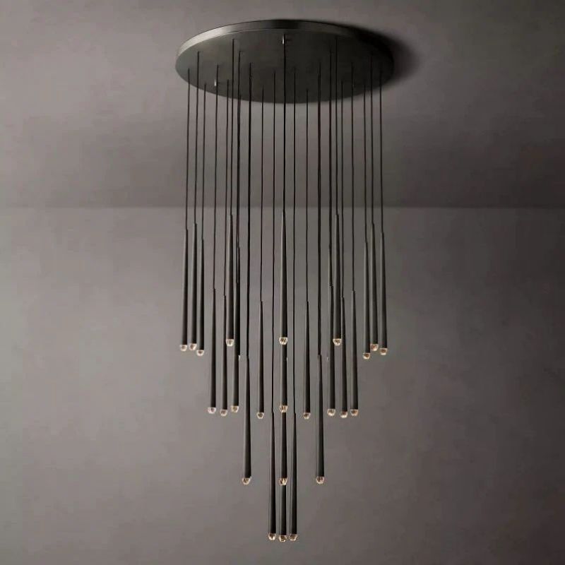 Aquitaine Modern Round Living Room Chandelier 48"