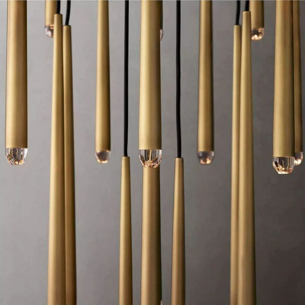 Aquitaine Modern Round Living Room Chandelier 48"