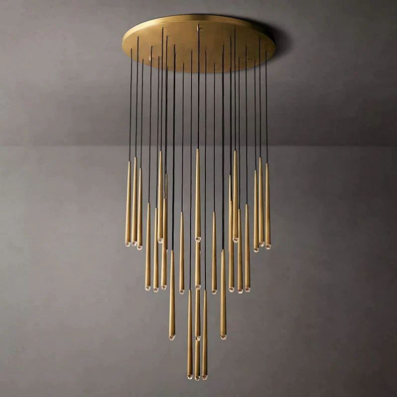 Aquitaine Modern Round Living Room Chandelier 48"