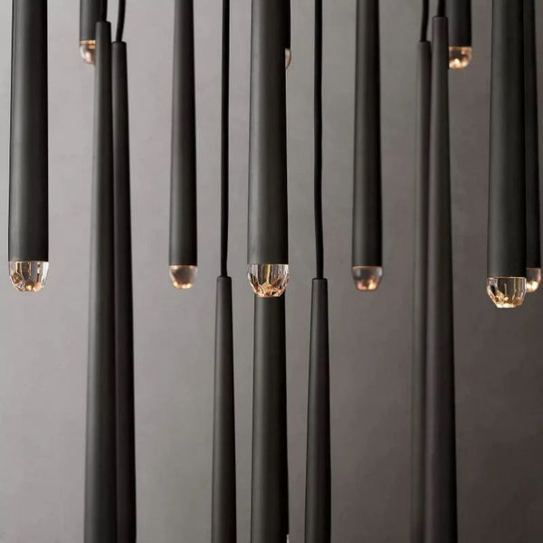 Aquitaine Modern Round Living Room Chandelier 48"