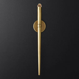 Aquitaine Modern Torch Bedroom Wall Sconce