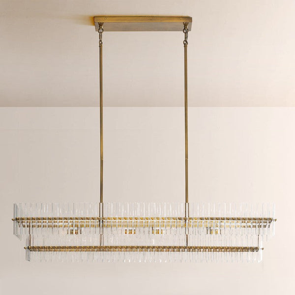 Mallory Crystal Linear Chandelier