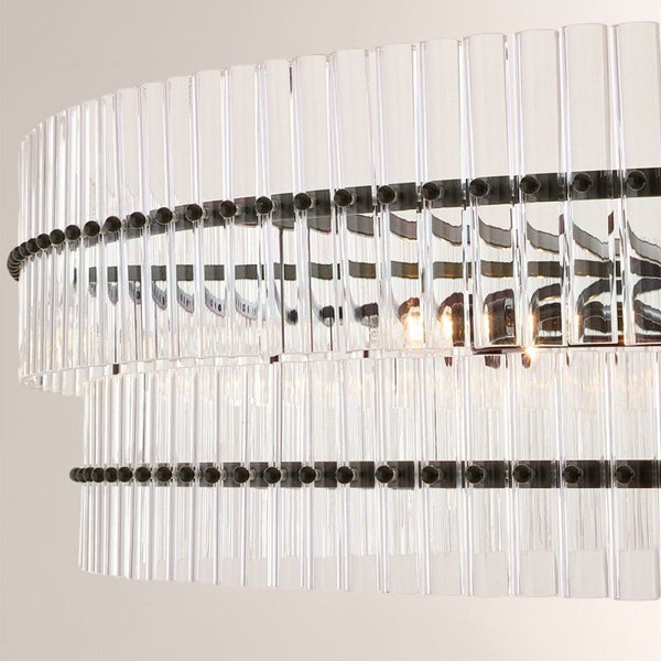 Mallory Crystal Round Chandlier