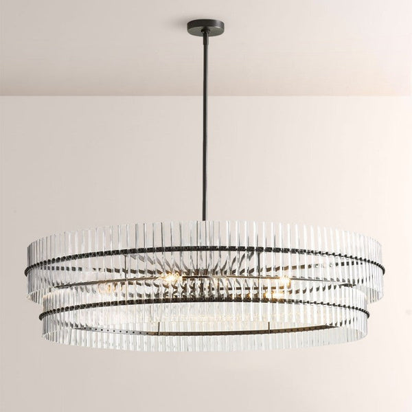 Mallory Crystal Round Chandlier