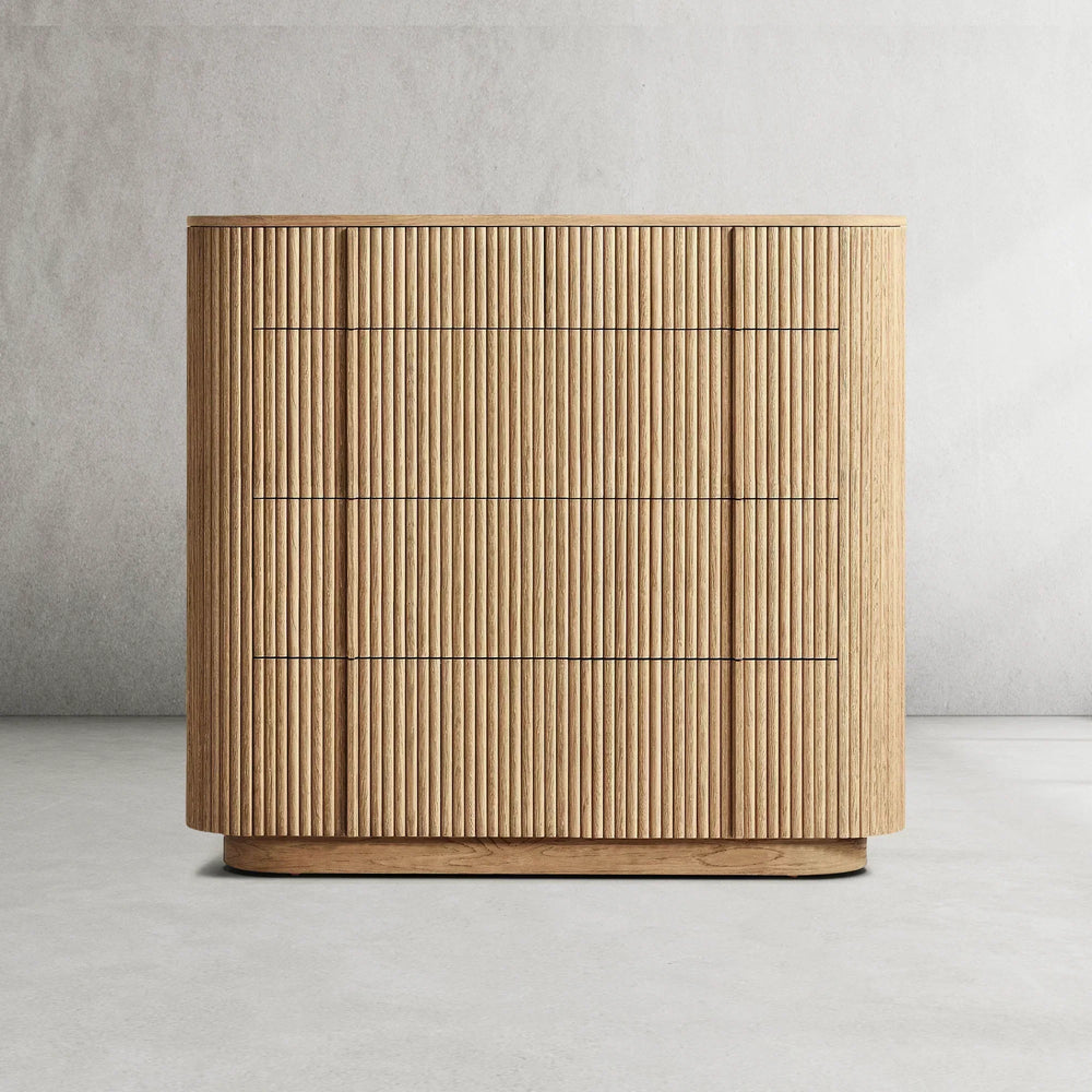 Mulholland Modern Cabinet 5-Drawer Dresser