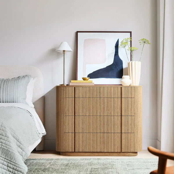 Mulholland Modern Cabinet 5-Drawer Dresser