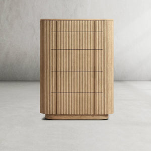 Mulholland Modern Cabinet 5-Drawer Narrow Dresser