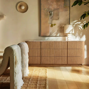 Mulholland Modern Stone 6-Drawer Dresser