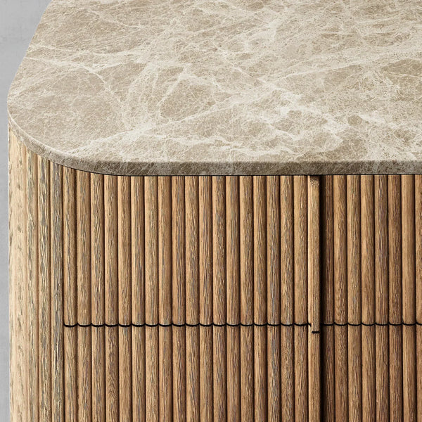 Mulholland Modern Stone 6-Drawer Dresser