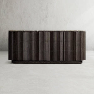 Mulholland Modern Stone 6-Drawer Dresser