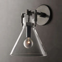 Mechanic Glass Funnel Bedroom Sconce