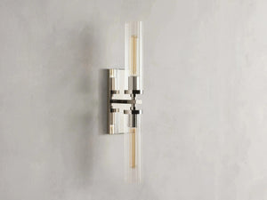 Andreas 2-Light Glass Wall Sconce