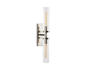 Andreas 2-Light Glass Wall Sconce