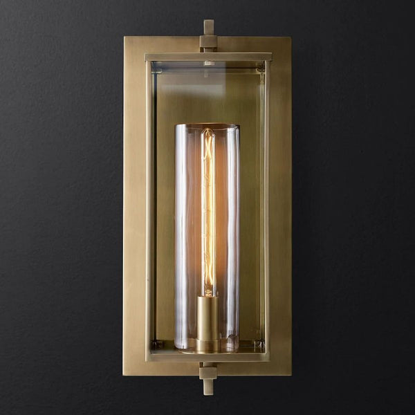 Devau Outdoor Square Grand Wall Sconce