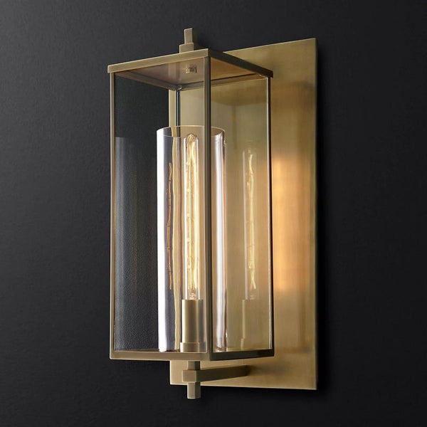 Devau Outdoor Square Grand Wall Sconce