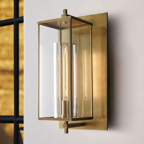 Devau Outdoor Square Grand Wall Sconce