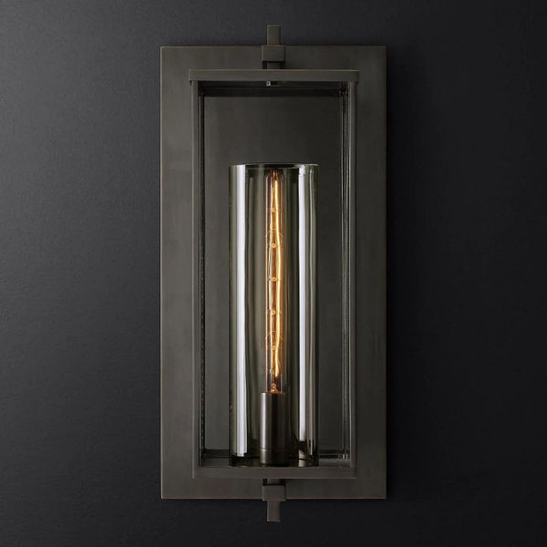 Devau Outdoor Square Grand Wall Sconce