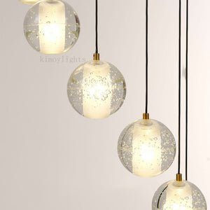 Pearl Ball Ceiling Chandelier 14 20 Light