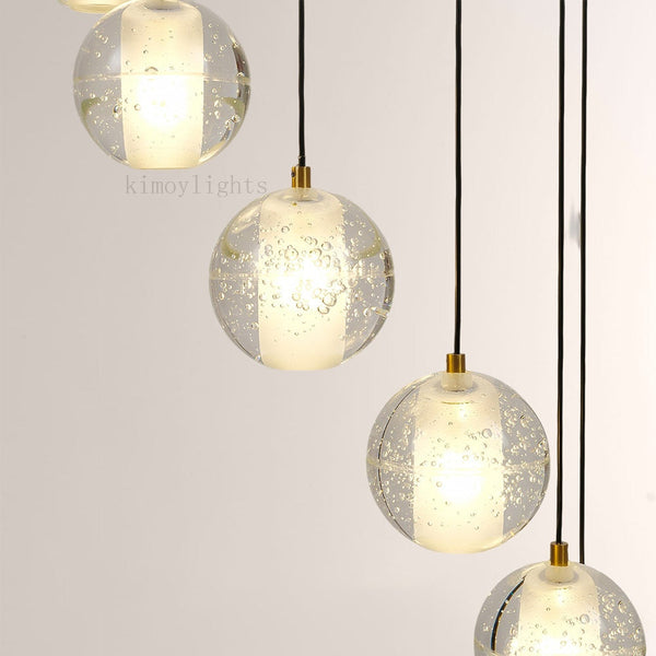 Pearl Ball Ceiling Chandelier 14 20 Light