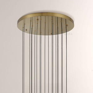 Pearl Ball Ceiling Chandelier 14 20 Light