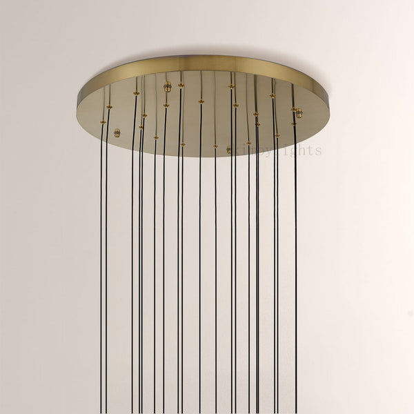 Pearl Ball Ceiling Chandelier 14 20 Light