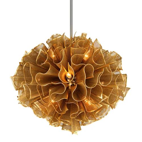 Peony Pendant Chandelier 12 Lights
