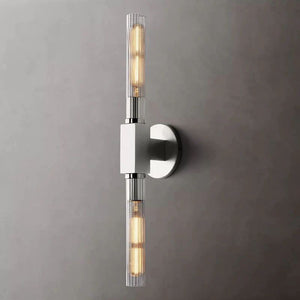 Cannele Glass Linear Wall Sconce