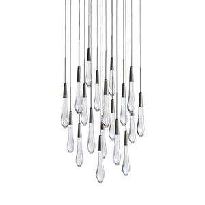 Raindrop Round Chandelier