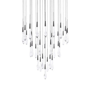 Raindrop Round Chandelier