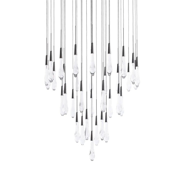 Raindrop Round Chandelier
