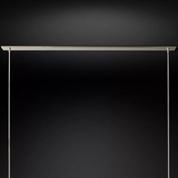 Ravella Blown Glass Linear Chandelier 59"