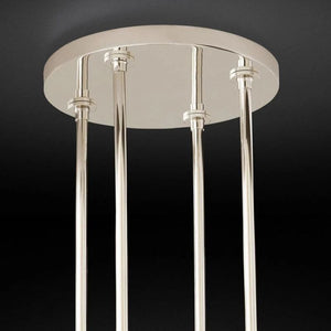 Ravella Blown Glass Round Chandelier 36"