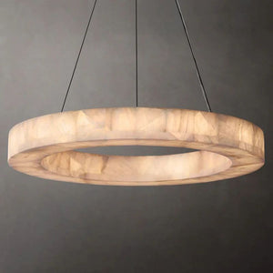 Riveage Calcite Round Chandelier 31"40"60"