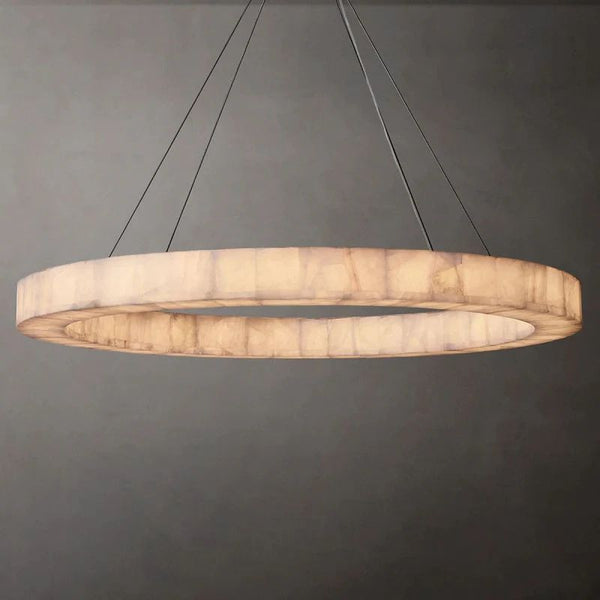 Riveage Calcite Round Chandelier 31"40"60"